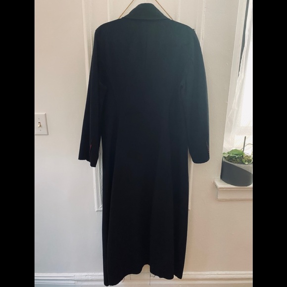 Sarah Pacini Long Light Wool Coat - Picture 6 of 6